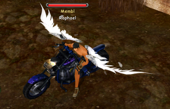 Огненный байк синий огонь