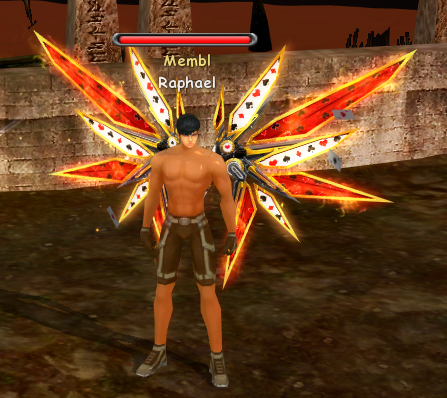 Карточные крылья